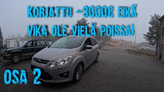 Ford Cmaxia korjattu 3000€ eikä vikaa vielä tiedossa Osa 2 Diagnoosin jatko ja korjaus [upl. by Pier]