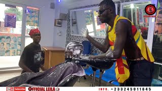 THE WICKED BARBER  OFFICIAL LEILA 😂 😂 😂 😂 😂 😂 😂 Subscribe now [upl. by Ammon237]