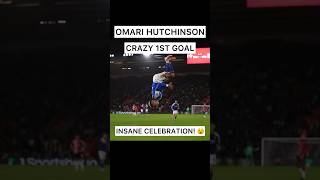 Omari Hutchinson Crazy 1st Goal amp Insane Celebration 😵⚽️ Football ITFC Chelsea [upl. by Roht213]