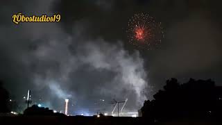 Feria de Agosto y fuegos artificiales  San Salvador 2024 [upl. by Orvie]