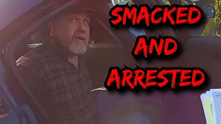 Frauditor gets SMACKED and ARRESTED MUST SEE [upl. by Siuqcram]