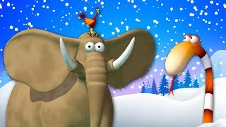 Gazoon Visit To ICE LAND  High Security  Jungle Compilation  Funny Animal Cartoons for Kids [upl. by Myo]