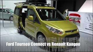 Ford Tourneo Connect vs Renault Kangoo [upl. by Pagas]