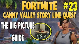 The Big Picture │Canny Valley Story Mission │Fortnite Save The World │Mission 23 [upl. by Sibeal975]