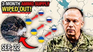 22 Sep Destroyed Russia’s 3 Month Ammunition Supply in a Single Strike  Russia Ukraine War Update [upl. by Cilurzo]