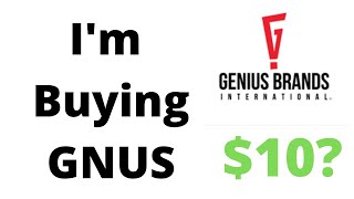 Why Im Buying More Genius Brands GNUS Stock [upl. by Ettennal]