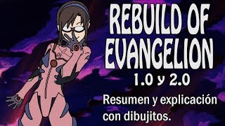 Resumiendo REBUILD OF EVANGELION 10 y 20 en 1 video [upl. by Eniamurt]