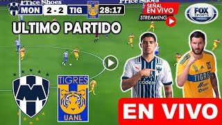 Monterrey vs Tigres en vivo donde ver a que hora juega Rayados vs Tigres 4to de Final Liga MX 2024 [upl. by Aiasi509]