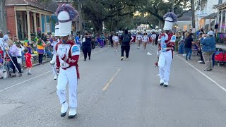 Talladega College Marching Band  Mardi Gras 2024 [upl. by Mariele98]