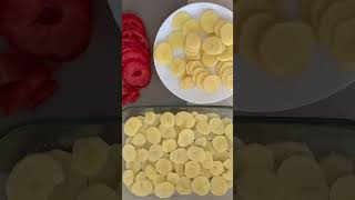 Potatoes with minced meat food cooking [upl. by Cychosz]