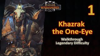 1 Khazrak the One Eye  Laurelorn Destroyed and WAR with Greenskins  Legendary  No Commentary [upl. by Hawley651]