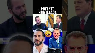 Potente Humillada a periodista cortesia de Nayib Bukele [upl. by Donavon453]