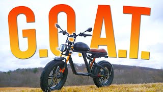 40mph Monster Goat Power Bikes Motor Goat V3 Full Review 2024 [upl. by Vinny]