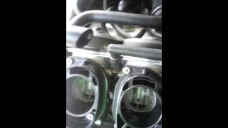 94 kawasaki ninja zxr750 carb diagnosing [upl. by Almeta]