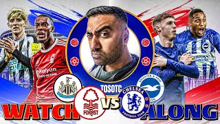 NOTTINGHAM FOREST 23 CHELSEA amp NEWCASTLE 11 BRIGHTON DOUBLE LIVE WATCH ALONG amp REACTIONS [upl. by Aynnek]