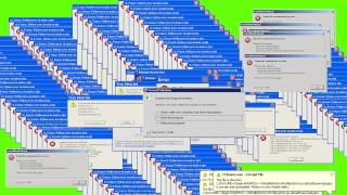 GREEN SCREEN Windows XP Error  VIRUS ERROR ☢  FOOTAGE  SOUND [upl. by Alrzc473]