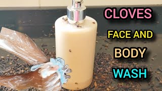 For itchy skin eczema wrinkles tighten skin use this homemade cloves face and body wash [upl. by Haidej]