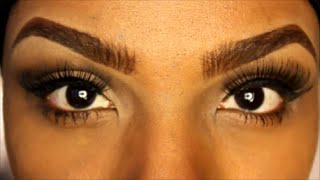 How to│Eyebrows on Fleek thick brow trend [upl. by Anelad199]