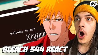 ICHIGO CONHECE A XCUTION  React Bleach EP 344 [upl. by Clarkin350]