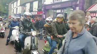 The Ribble Valley Mod Weekend Clitheroe Scooter Rally 2018 [upl. by Esir]