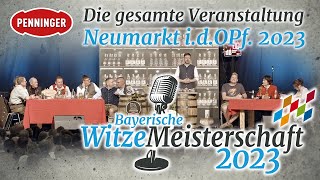 Die lustigste Veranstaltung Bayerns Bayerische Witzemeisterschaft 2023 [upl. by Calderon]