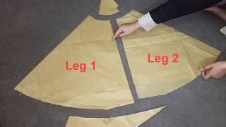 Sharara  Sharara DraftingMeasurements And Cutting Step by Step Tutorial  For Beginners Pakistani [upl. by Pirri]