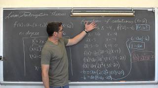 Finding polynomials using the Linear Factorization Theorem [upl. by Sikleb]