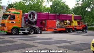 Transport compilatie Kermis Uden 2022 [upl. by Sucrad435]