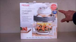 Halogen Oven Unboxing  Running Costs and Facts [upl. by Nadoj184]