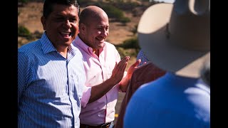 Entrega de la carretera ColotlánAguascalientes en El Carrizal [upl. by Farmann]