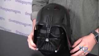 Star Wars Darth Vader Voice Changer Helmet from Hasbro [upl. by Nelyak]