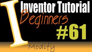 61 AutoDesk Inventor Tutorial Copy Object surface [upl. by Cott723]