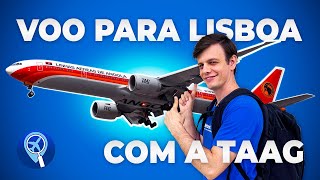 Como é voar com a TAAG de São Paulo para Lisboa [upl. by Efi]