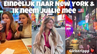 EINDELIJK NAAR NEW YORK amp IK NEEM JULLIE MEE 🗽🇺🇸  Joyce Rikken [upl. by Inasah]