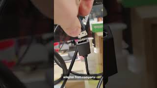 How to connect HDMI to DisplayPort 4K adapter laptoplifestyleguy laptoplifestyle howto pc [upl. by Siladnerb88]