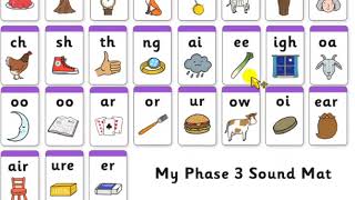 Phonics Phase 3 Sounds for Pronunciation [upl. by Hagai609]