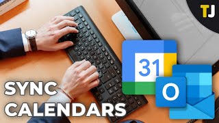 How To Sync Google Calendar with Outlook [upl. by Dnalhsa]