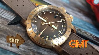 Glycine Airman Bronze GMT 44mm [upl. by Radloff815]