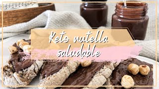 Nutella saludable sin azúcar  solo 3 ingredientes y 5 minutos [upl. by Ule]