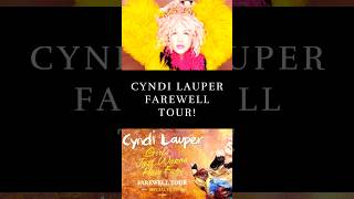 Cyndi Lauper Announces Farewell Tour [upl. by Ynffit]