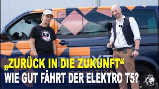 Erste Testfahrt im Elektro Bulli Wie fährt sich der Elektro VW T5 Bus Elektroauto Umbau 2 [upl. by Julie732]