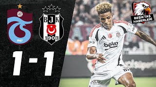 Trabzonspor 11 Beşiktaş  Maç Özeti  Önemli Kareler [upl. by Couq335]