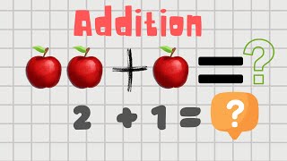 Addition For Kids  Addition for kindergarten  Learn To Add 1 to 10  Basic Addition For Kids [upl. by Soll]