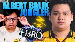 ALBERT UJI COBA BALIK KE JUNGLER PENDEKAR VS ONIC  H3RO ESPORTS 50 [upl. by Mellisa348]