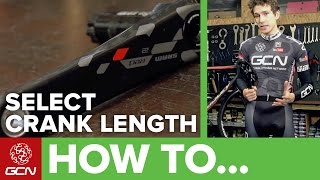 How To Choose The Correct Crank Length – The Most Important Bike Adjustment Youve Never Made [upl. by Merriman]