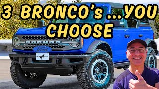 Ford BRONCO Reviews 🚙 See The Top 3 Best Bronco Models of 2024 [upl. by Amekahs539]