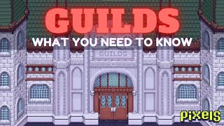 PIXELS︱⚔️🛡️ALL ABOUT GUILDS︱WHAT YOU NEED TO KNOW [upl. by Isoj607]