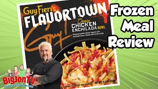 Guy Fieris Flavortown Frozen Meal Review  Cheesy Chicken Enchilada Bowl [upl. by Nilde]