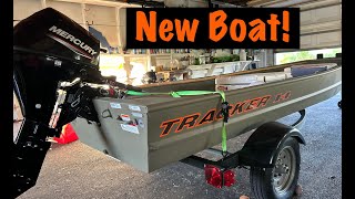 Grizzly Tracker 1436 w Merc 99HP  Rundown for fishing S Texas [upl. by Elmaleh]