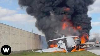 Shocking Catastrophic Plane Crashes Filmed Seconds Before Disaster  What went wrong [upl. by Wiener]